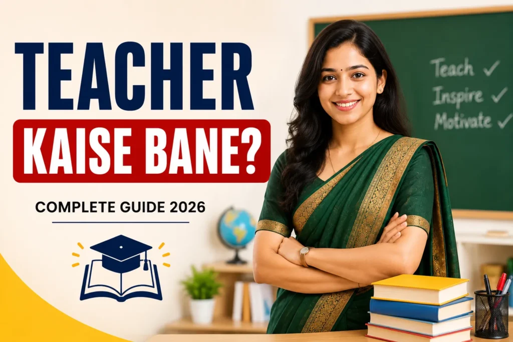 Teacher Kaise Bane (2026) – Step-by-Step Full Guide