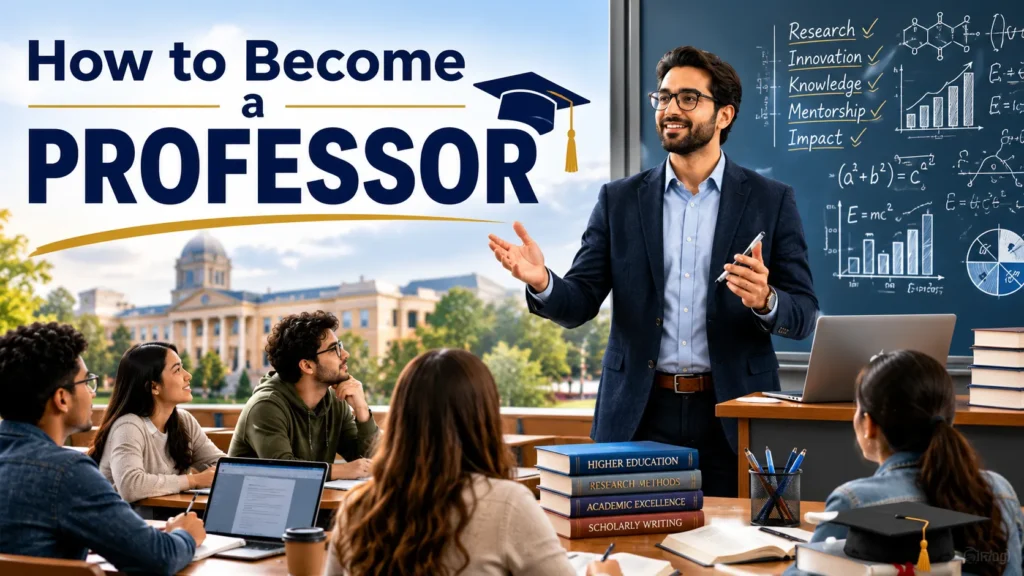 How to Become a Professor Complete Career Guide, Qualifications, Salary & Steps