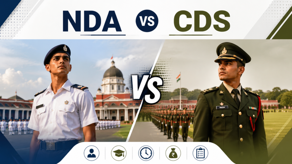 NDA vs CDS: Difference, Eligibility, Salary & Which is Better?